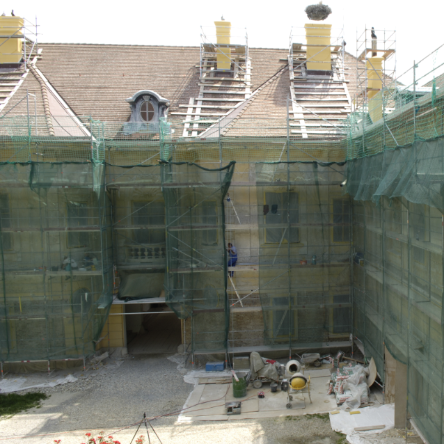 Restaurierung Schlossfassade (c)oebf