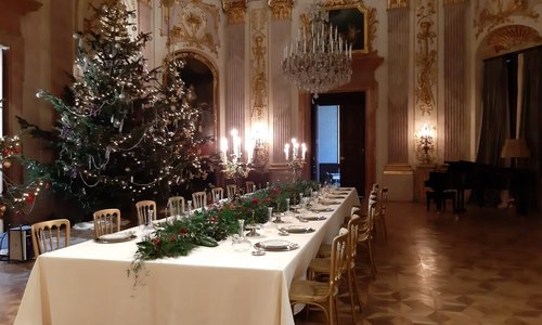 Weihnachtlicher Festsaal ©ÖBf-Archiv