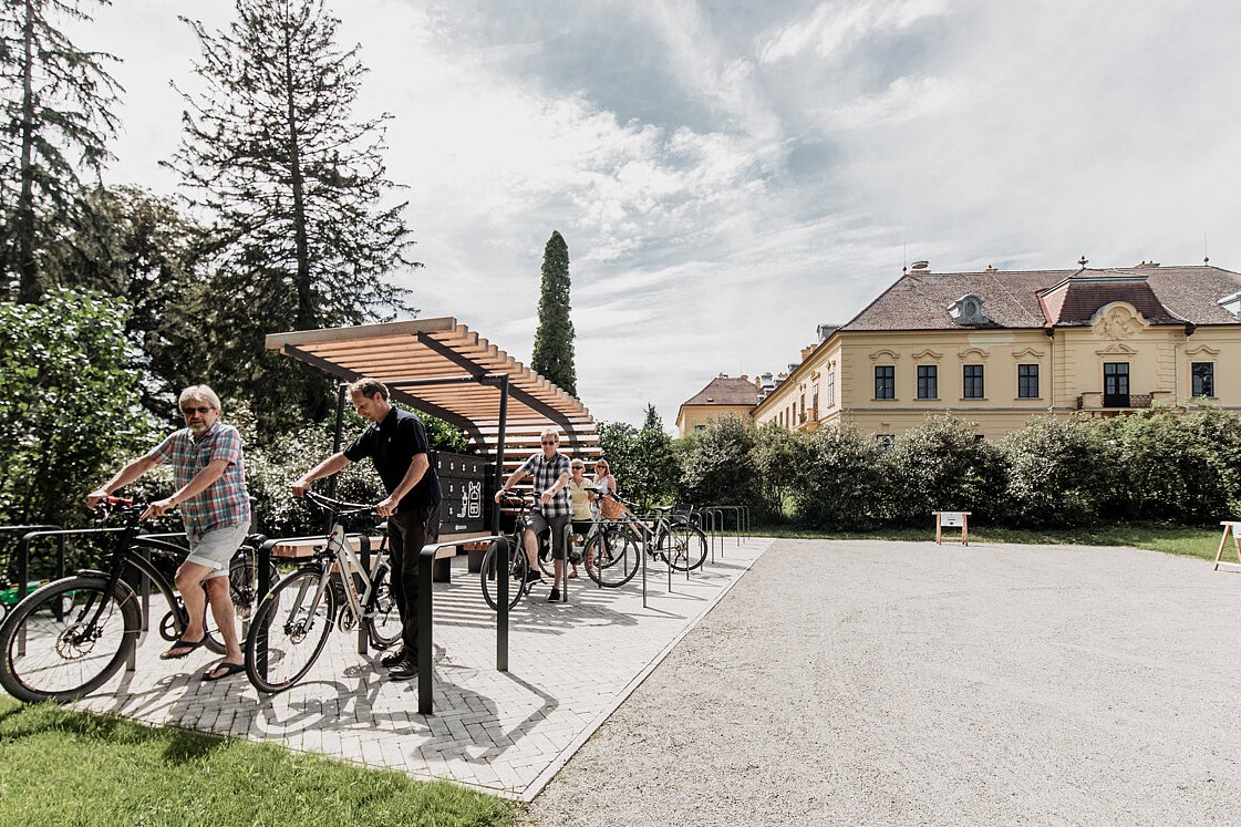 Radabstellplatz ©ÖBf-Archiv/Schwarz Radabstellplatz ©ÖBf-Archiv/Schwarz