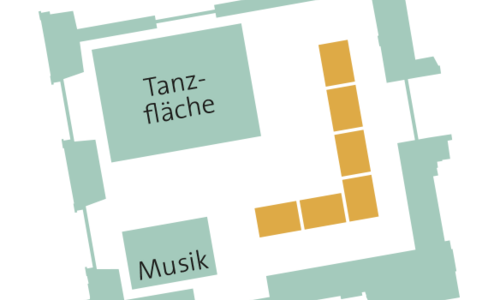 Schloss Eckartsau Plan Nördliches Empfangszimmer