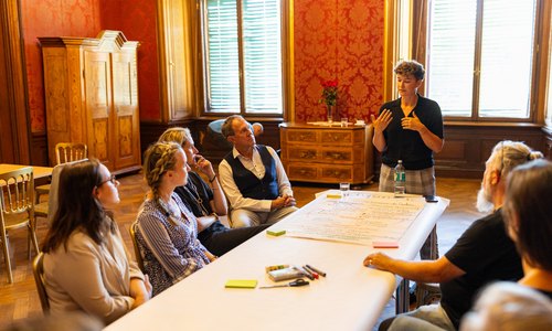 Workshop im südlichen Empfangszimmer ©NÖ-Werbung